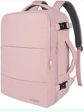 Pink Travel Backpack - Women's Laptop Daypack